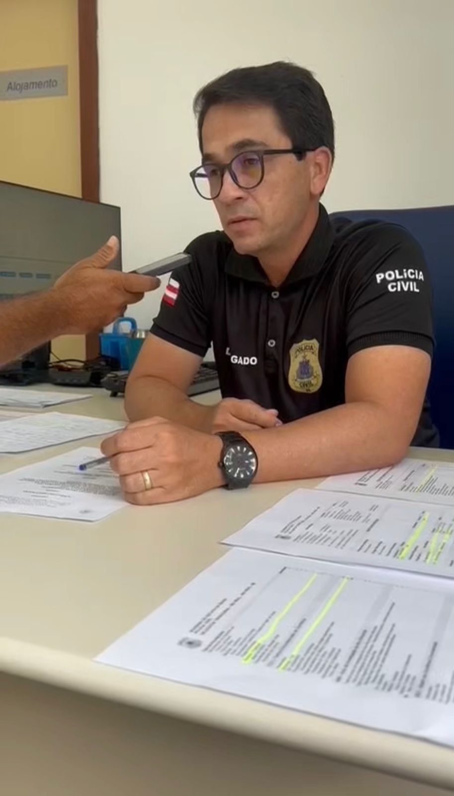 Delegado Dr. João Paulo fala sobre investigação da morte da criança Cecília