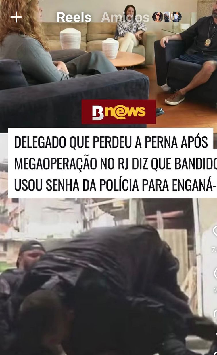 Delegado baleado em megaoperação no Rio relata que criminoso usou código da polícia para enganá-lo