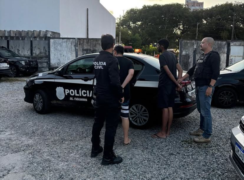 Foragidos se entregam e Polícia Civil prende os dois suspeitos de homicídio em Itabaianinha
