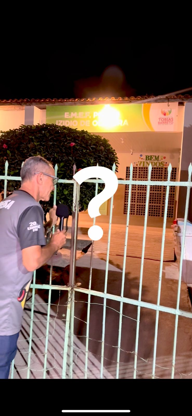 População denuncia situação irregular em escola no Distrito de Montes Coelhos em Tobias Barreto