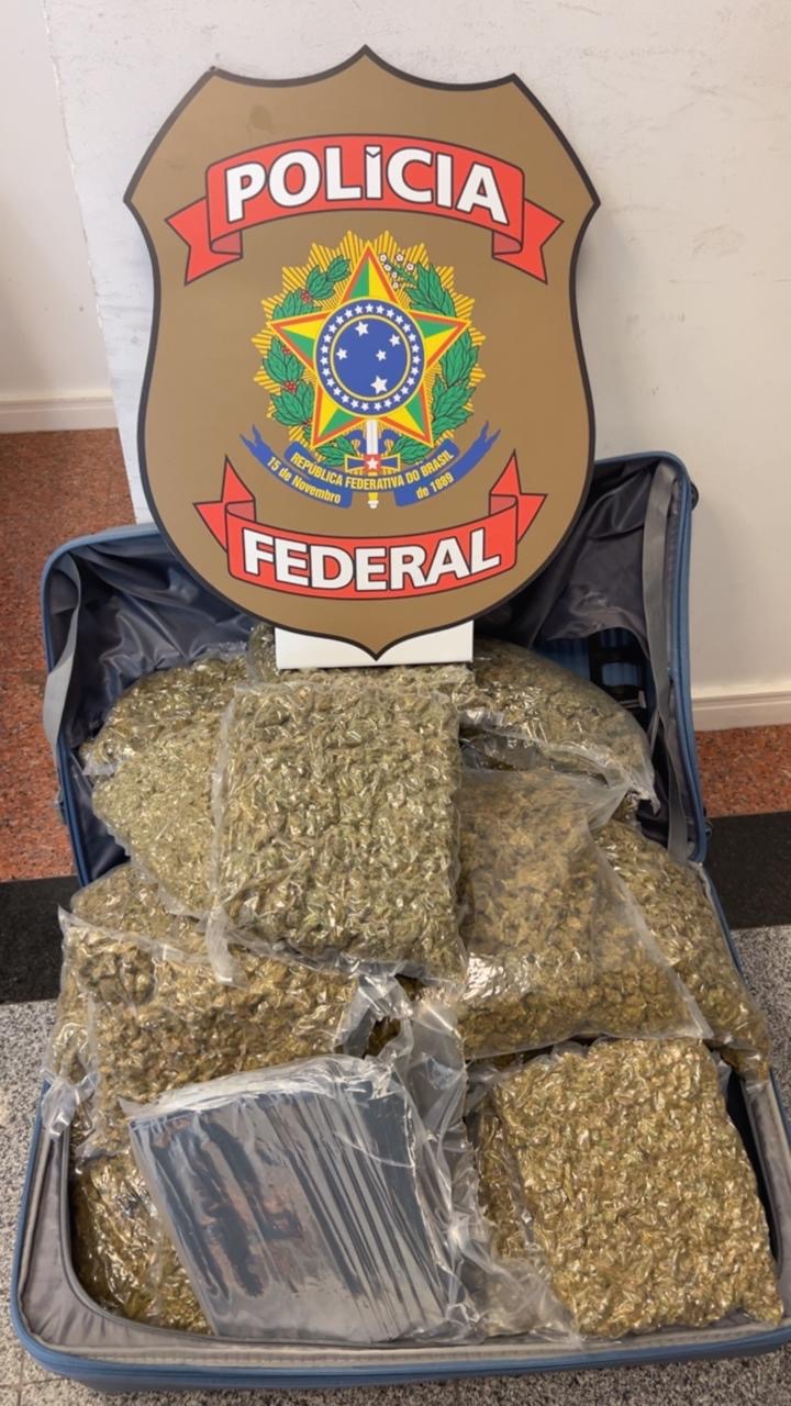 PF prende três pessoas por tráfico de drogas no Aeroporto de Salvador