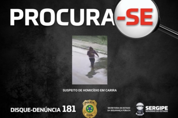 Polícia Civil divulga imagem de segundo suspeito de homicídio em Carira