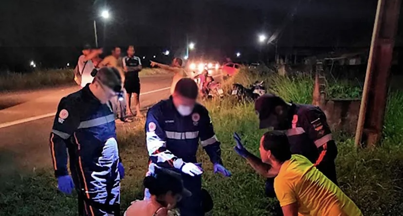 Motociclista fica ferido em colisão frontal no povoado Boeiro, em Lagarto