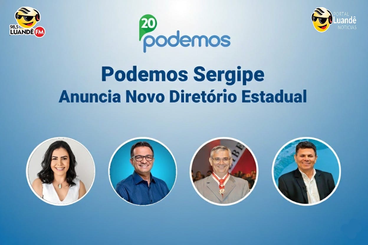 Edivan Amorim assume o PODEMOS em Sergipe e reorganiza a oposição para 2026