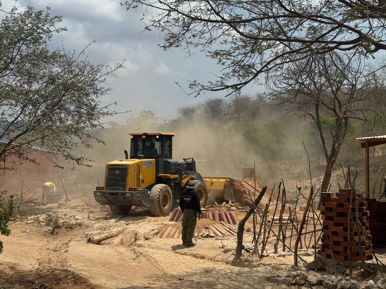 PF desmonta garimpo ilegal na Serra da Quixaba, no norte da Bahia