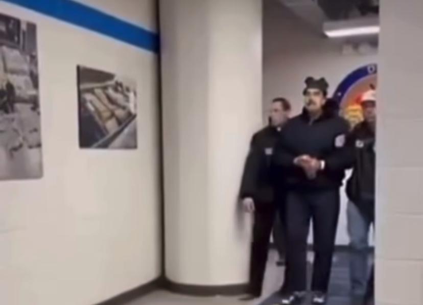Vídeo divulgado por perfil da Casa Branca mostra Maduro algemado em Nova York