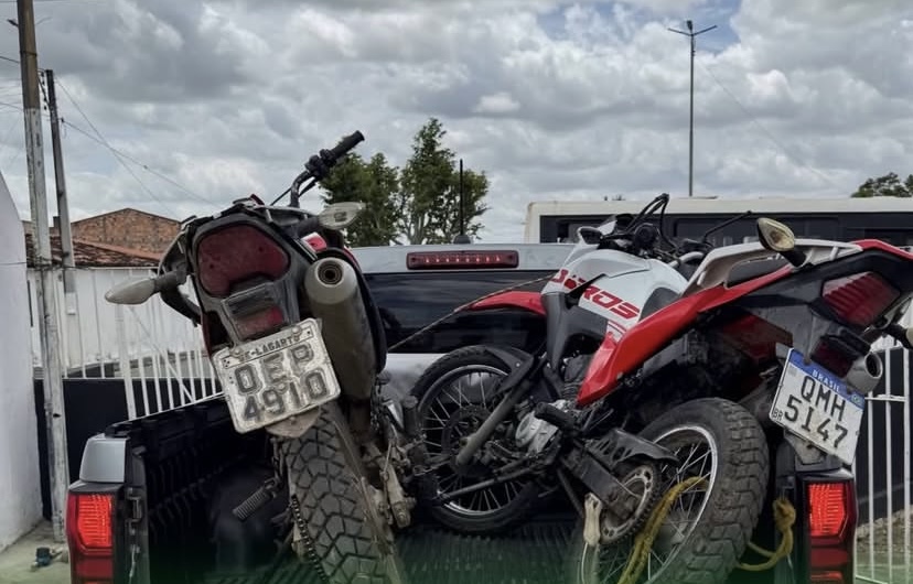 Polícia Civil de Riachão do Dantas recupera, neste domingo, duas motocicletas roubadas