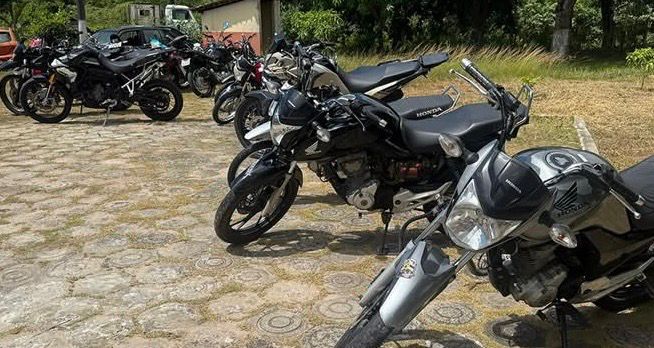 GETAM do 6º BPM apreende 11 motocicletas em operação preventiva