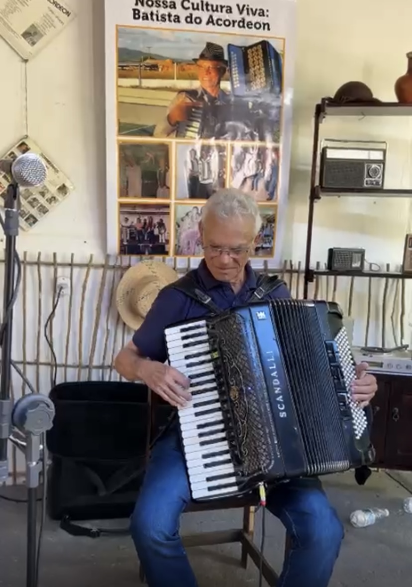 “Nossa Cultura Viva” homenageia Batista do Acordeon em Itabaianinha