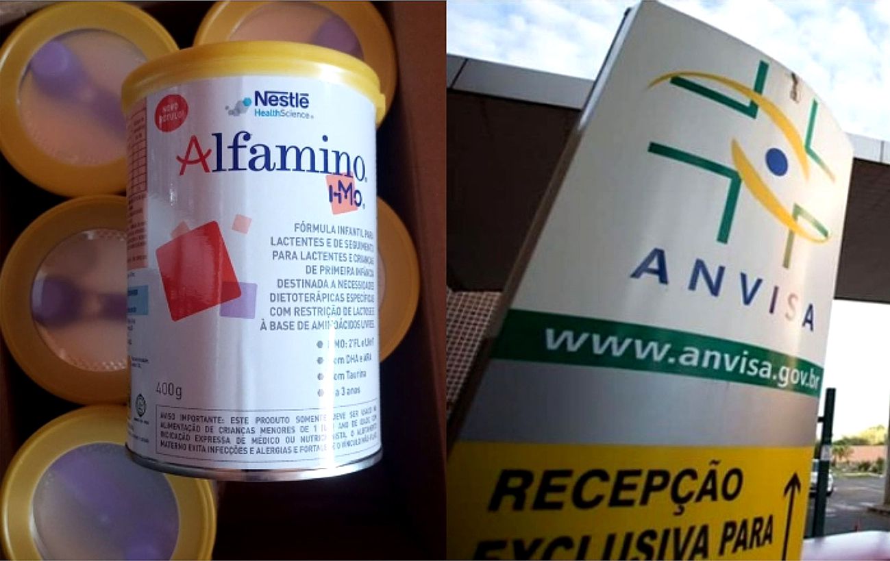 Anvisa suspende venda da fórmula infantil Alfamino 400g da Nestlé