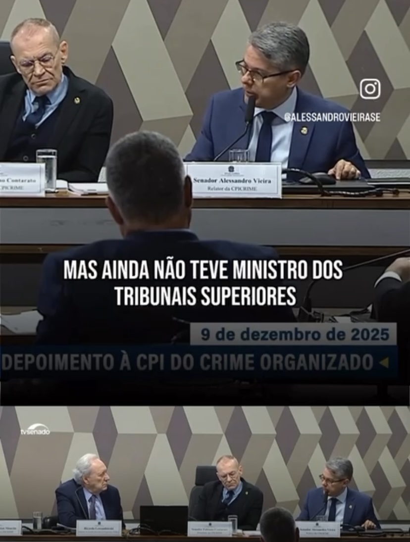 Este país já teve de presidente a vereador preso, diz Alessandro Vieira