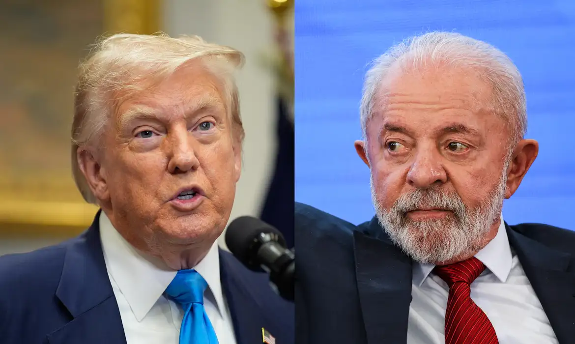 Lula pede a Trump revisão das tarifas dos EUA sobre produtos brasileiros