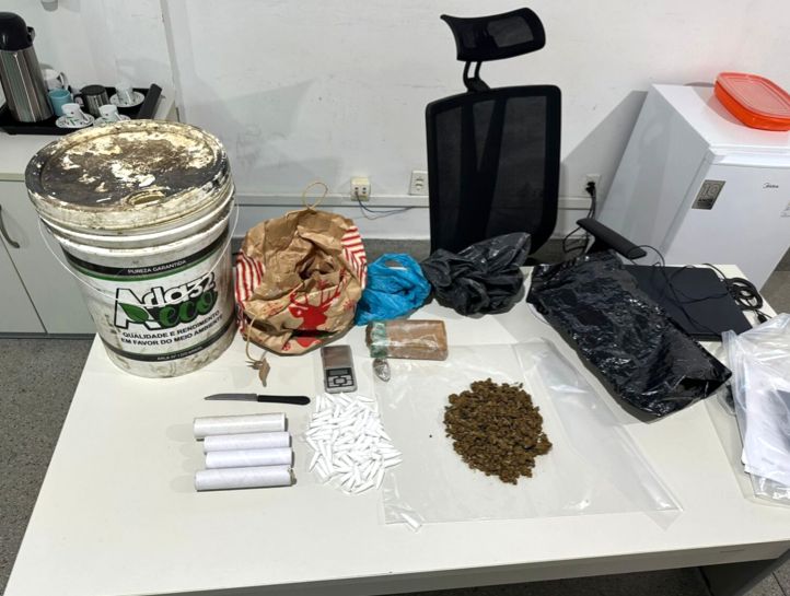 Polícia Civil desarticula esquema de tráfico e prende quatro pessoas em Itabaiana