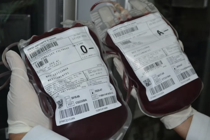 Hemose emite alerta para estoque crítico de sangue O negativo em Sergipe
