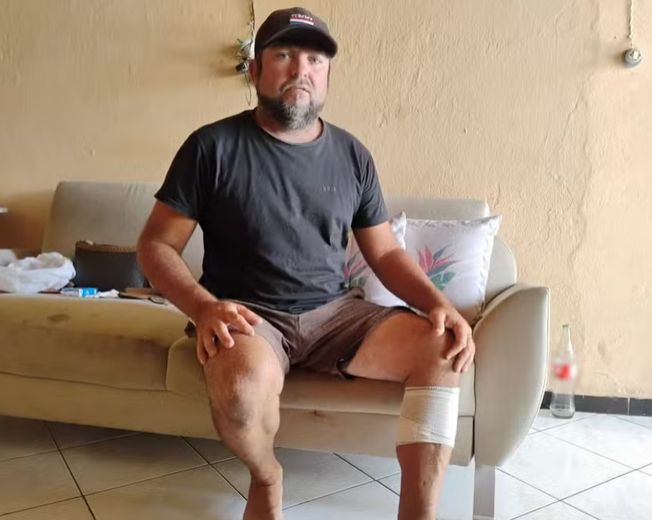 Pescador relata ataque de jacaré em riacho de Porto da Folha