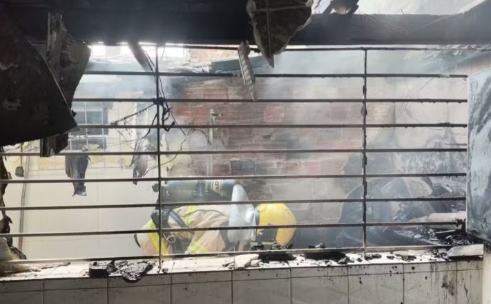 Incêndio destrói parte de residência em Itabaiana