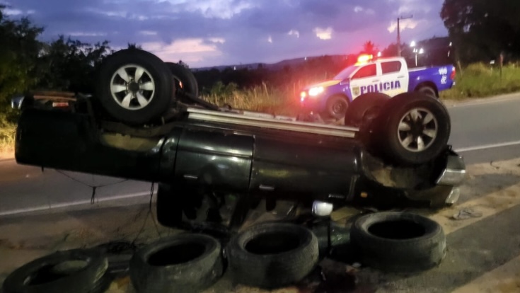 Acidente na SE-065 deixa jovem em estado grave na entrada de São Cristóvão