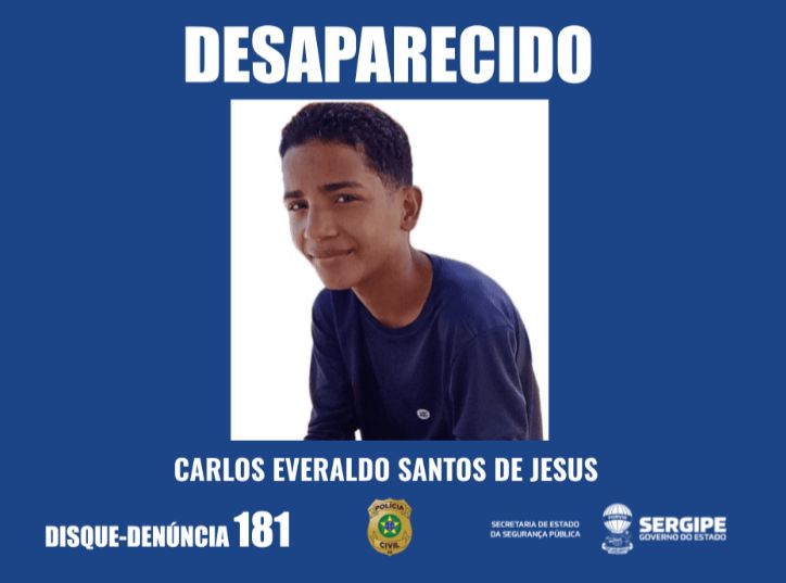 Família pede ajuda para encontrar adolescente desaparecido