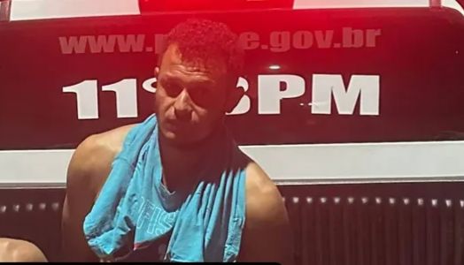 Suspeito de homicídio é preso em flagrante após ação rápida da PM em Cristinápolis