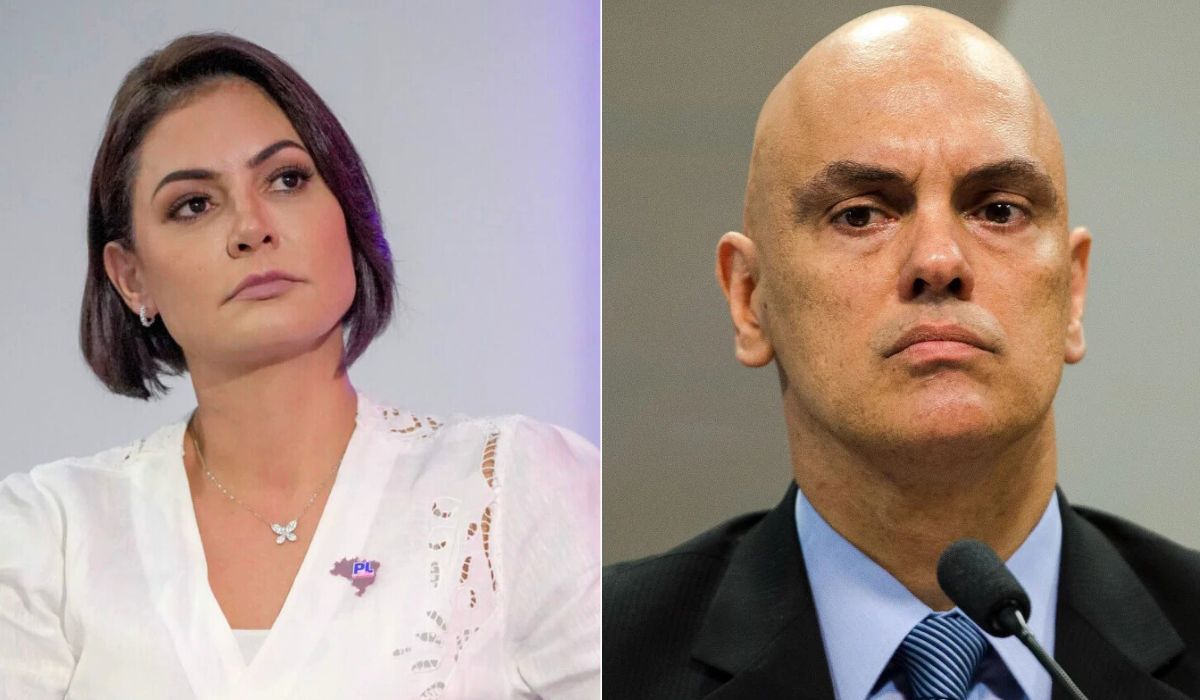 Moraes encontrou Michelle Bolsonaro antes da transferência de ex-presidente para a Papudinha