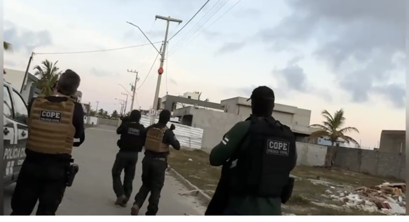 Megaoperação Zimmer mira lideranças do crime organizado na Bahia e em mais cinco estados
