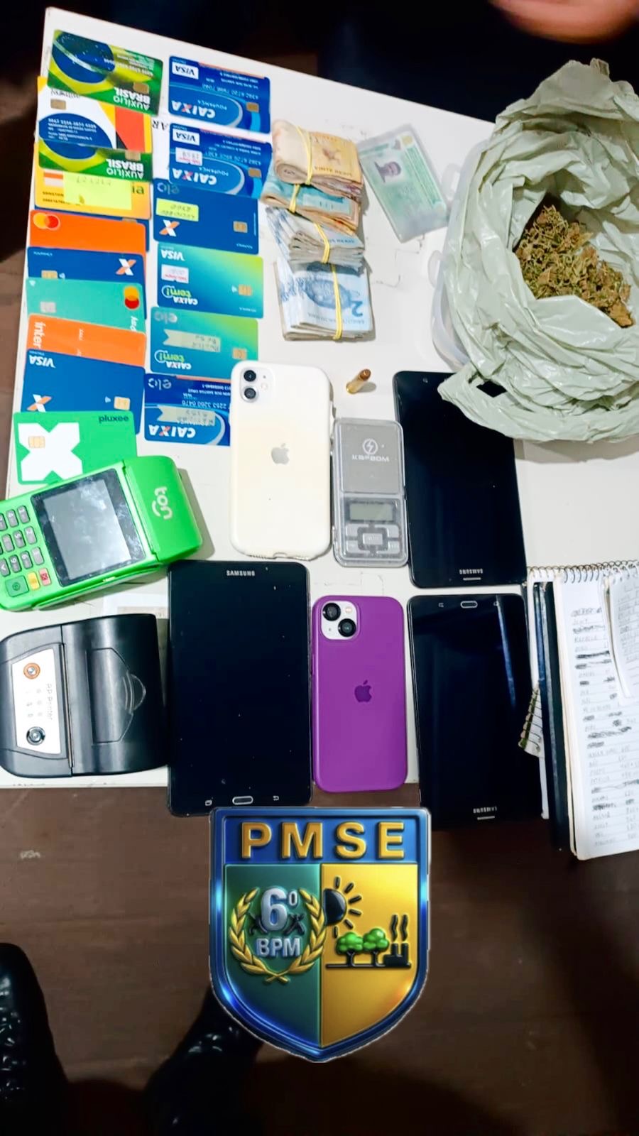Homem é preso por tráfico de drogas e agiotagem no povoado Crasto, em Santa Luzia do Itanhy
