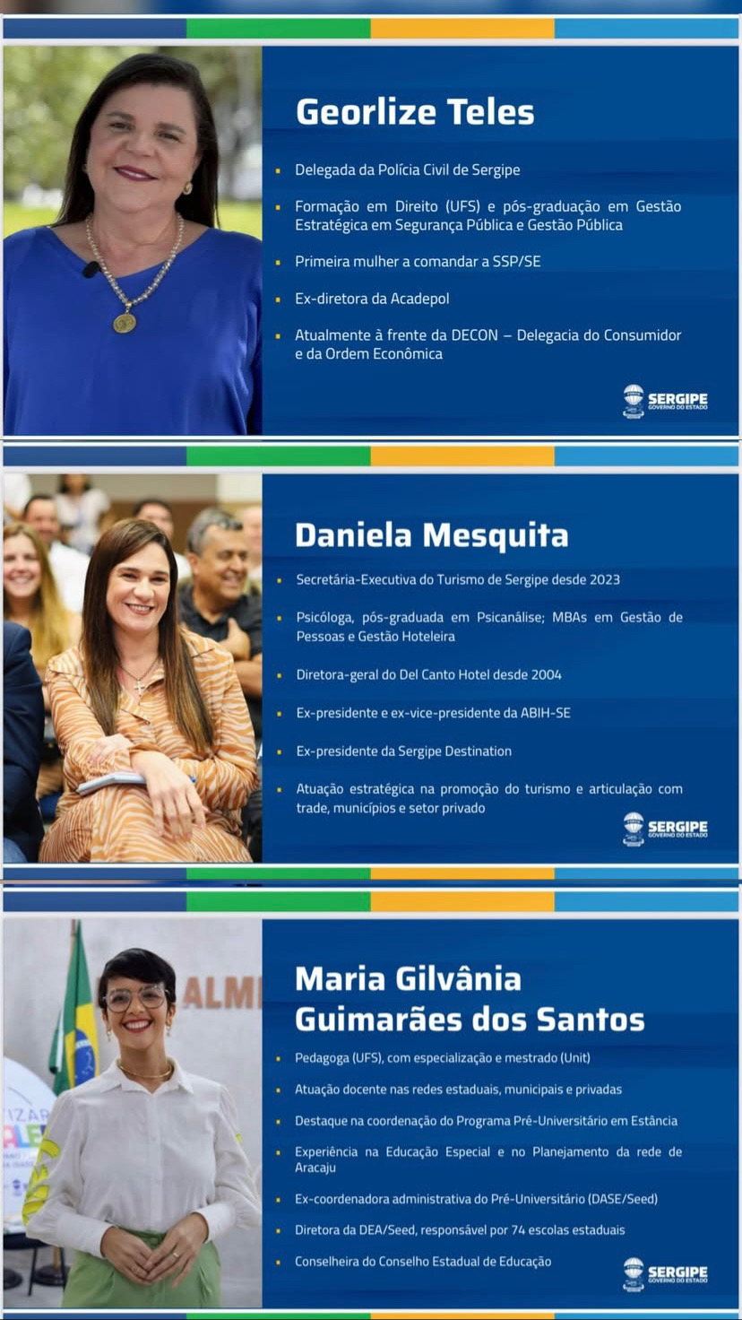 Governo oficializa troca de secretários visando as eleições de 2026