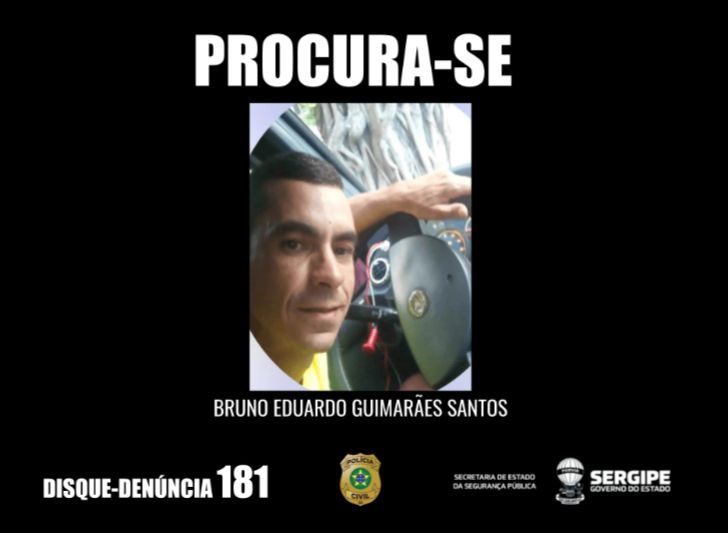 Polícia Civil divulga foto de suspeito de envolvimento na morte de farmacêutico em Aracaju
