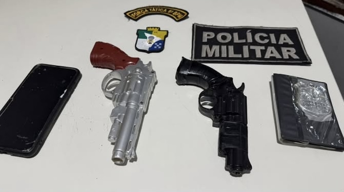PM apreende simulacros e encerra sequência de ameaças em Estância