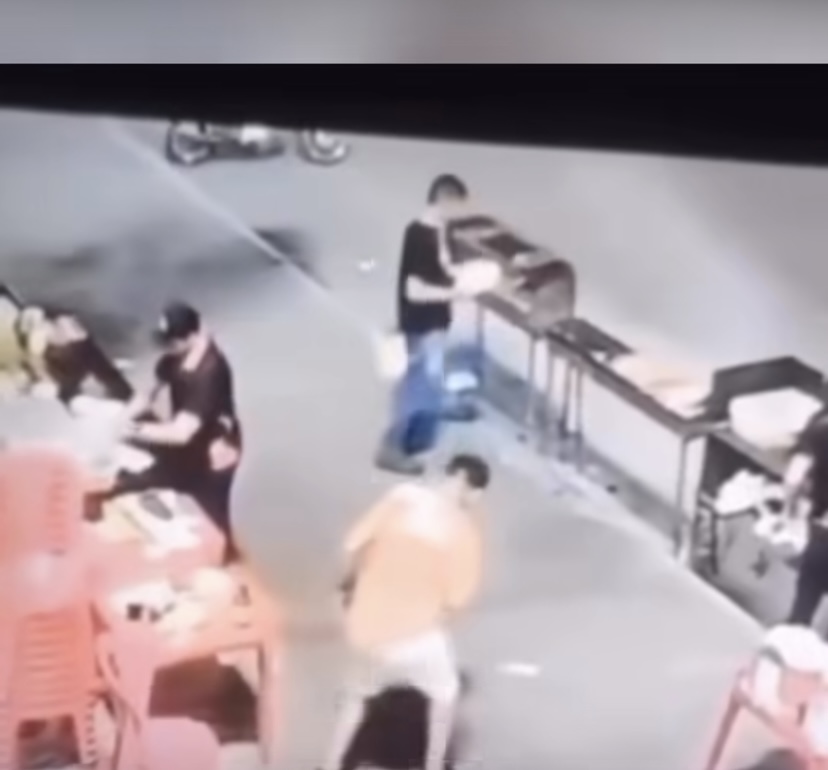 Câmeras registram momento em que homem passa mal e morre em estabelecimento em Itabaiana