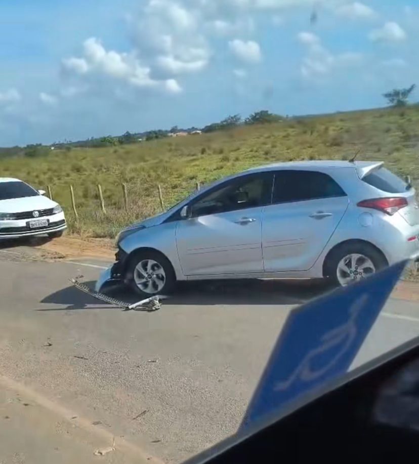 Acidente é registrado na rodovia SE-290, entre Itabaianinha e Tobias Barreto