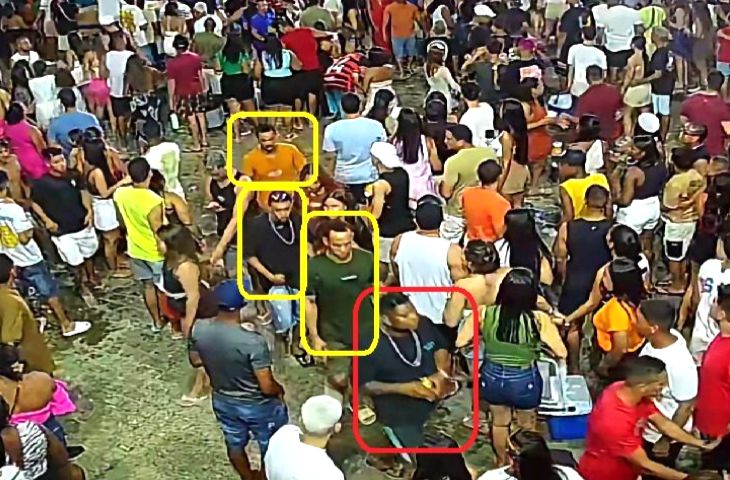 Polícia Civil divulga imagem de suspeito de homicídio ocorrido durante carnaval em Pirambu