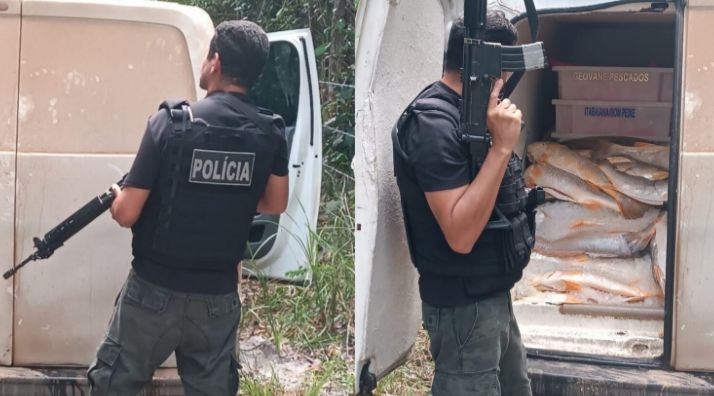 Polícia Civil recupera carro e carga de mariscos roubados em Sergipe