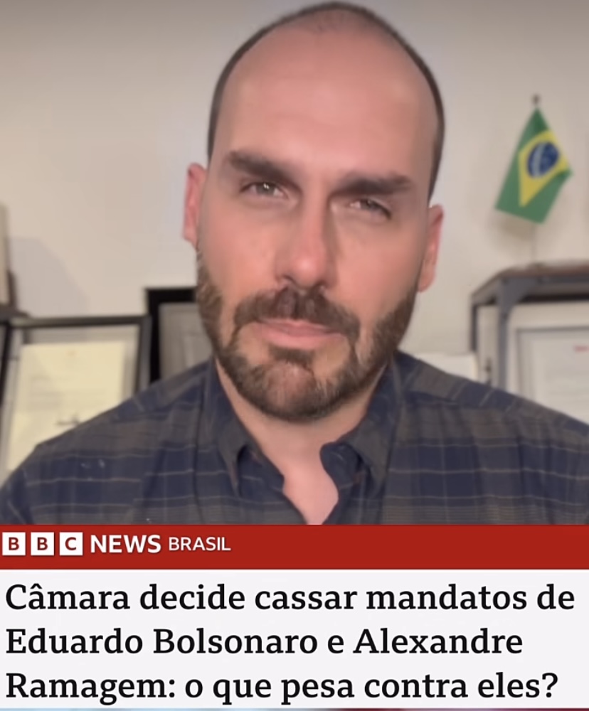 Câmara cassa mandato de Eduardo Bolsonaro em decisão da Mesa Diretora