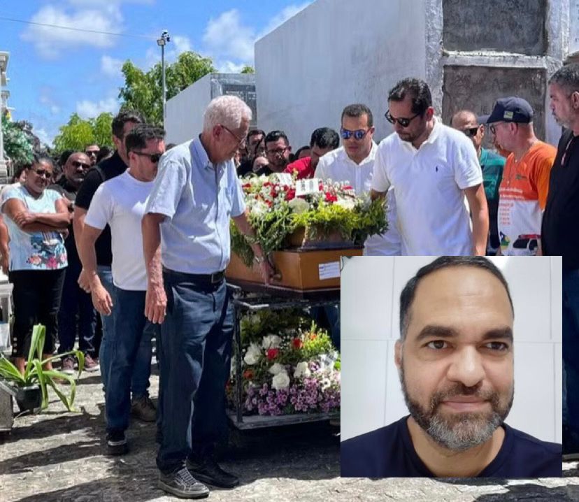 Familiares e amigos se despedem de farmacêutico morto a tiros em Aracaju