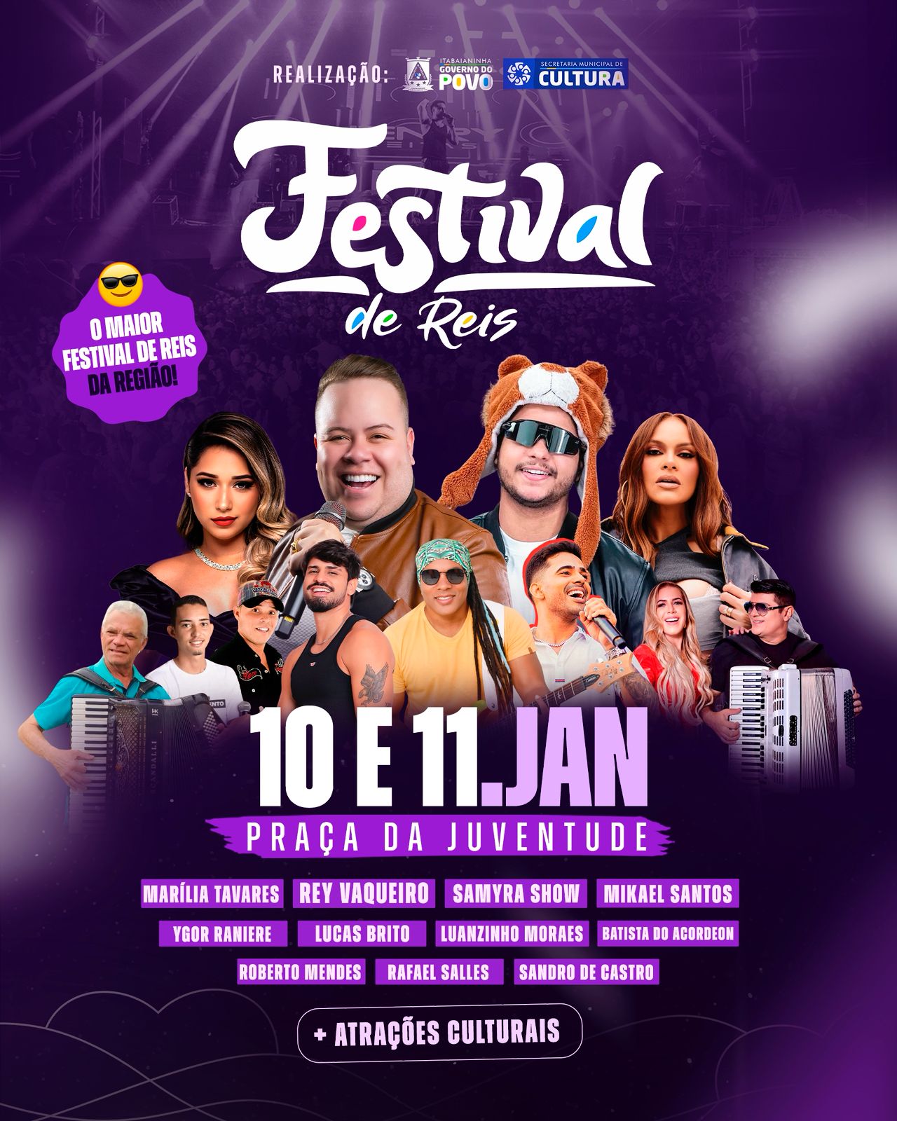 Itabaianinha promove o maior Festival de Reis da região nesta semana