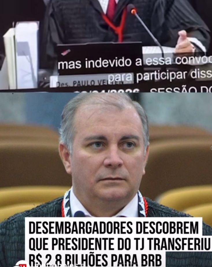 Desembargadores descobrem transferência de R$ 2,8 bilhões autorizada pelo presidente do TJ