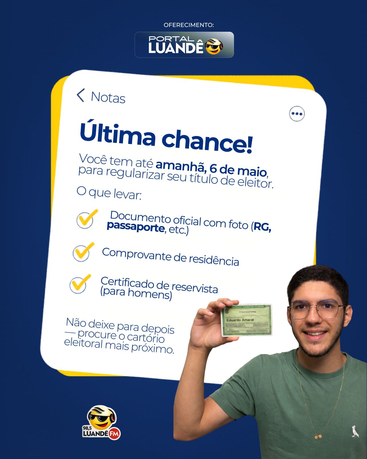 Imagem Equipe Luandê FM