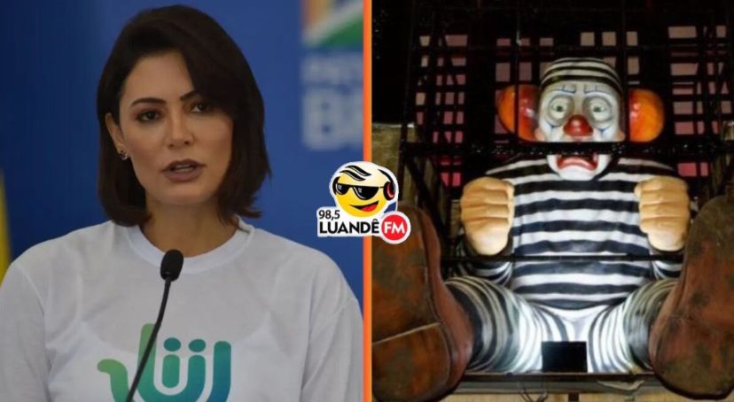 Preso por corrupção foi Lula, diz Michelle Bolsonaro ao criticar alegoria no Carnaval do Rio